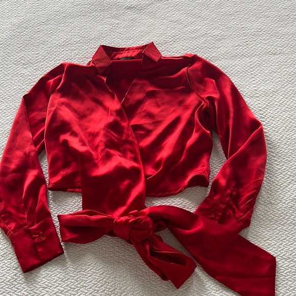 Dynamite Aro wrap top - Picture 1 of 6